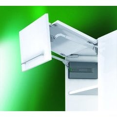 F-20 Soft Close Bi-Fold Lift System for Cabinet Height 23-5/8, 25-9/16 Inch, Grey