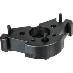AXILO Press-fit Corner Mounting Plate for Corner Applications (Rectangular), Black