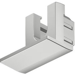 Hafele 833.95.766, Loox5 Profile 1103 End Cap, Silver colored