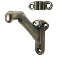 Heavyweight Handrail Bracket - Polished Chrome - Shelving & Wardrobe Furniture - Cabinet