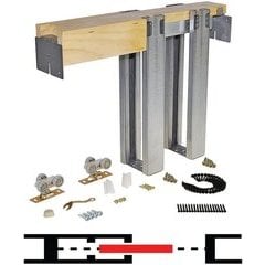 Johnson Hardware 15103068, 1510 Series Pocket Door Frame Jamb Kit ...