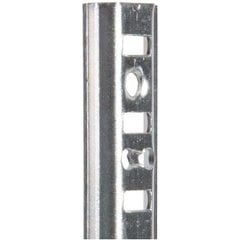 Knape and Vogt 233 ZC 60, 60 Inch Length Shelf Standard, Zinc