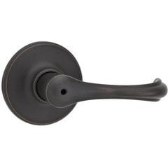 Kwikset 788HFLRDT-11P, Halifax Door Lever with Round Rose Half