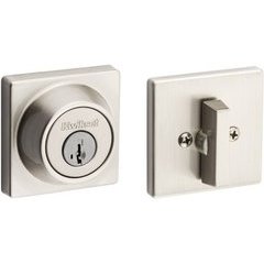 Kwikset 660SQT-15S.DS, Single Cylinder Square Deadbolt SmartKey