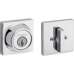 Kwikset 660SQT-15S.DS, Single Cylinder Square Deadbolt SmartKey