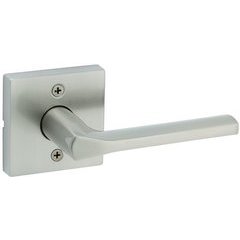 Kwikset 788LSLSQT-15, Lisbon Door Lever with Square Rose Half