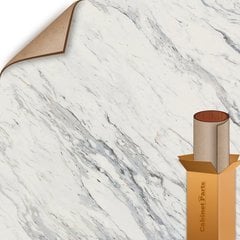 14% OFF Calcutta Marble Textured Gloss Finish 5 ft. x 12 ft. Countertop Grade Laminate Sheet