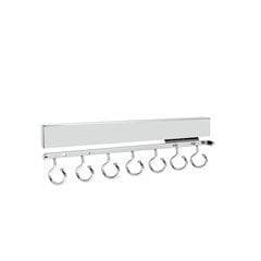 Rev-A-Shelf CTR-14-CR 13.88 In Pull Out Tie/Scarf Closet Organizer Rack