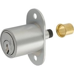 Olympus 100DR-KD-US4-7/8 N Series Door Deadbolt Cabinet Locks in Satin  Brass - Lock Depot Inc