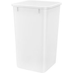 Rev-A-Shelf - RV-12PB S - Single 35 qt. Pull-Out White Waste Container