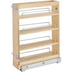 Rebrilliant Hosaam Fully Assembled Soft Close Wood Drawer Pull Out Organizer  Roll Out Box Storage Shelve