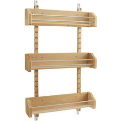 Adjustable door best sale mount spice rack