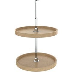 Ree ページ Rev-A-Shelf 4WLS072-22-52, 22 Inch Diameter Wood Classic 2-Shelf