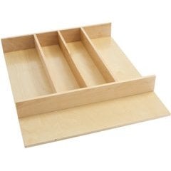 Rev-A-Shelf 4WUT-3, Wood Utility Tray Drop-In Insert, Trimmable 2