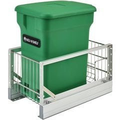 Pull-Out Waste Container and Compost Bin