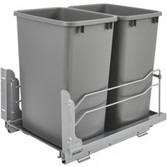 Double Pull-Out Trash Containers | CabinetParts.com