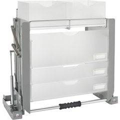 Rev-A-Shelf 18.87 in. H x 34.25 in. W x 10.25 in. D Large Wall Cabinet Pull- Down Shelving System 5PD-36CRN - The Home Depot