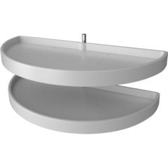 【J19552】DJ's Homebase II Rev-A-Shelf 6842-31-11-570, Lazy Daisy 2-Shelf- 31 Inch