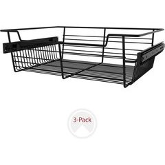 Rev-A-Shelf 5CLR46-52, Door Mount Linen Rack, Chrome