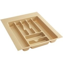 Rev-A-Shelf 21.25-in x 21.85-in Silver Plastic Drawer Organizer in