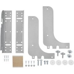W x 2.13 in Door Mounting Kit 8 in H x 1.5 in D Metal for RV Waste Container 