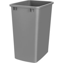 Rev-A-Shelf 35 Quart Double Trash Pull-Out Waste Container Bin, Min ...