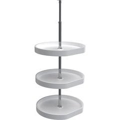 Rev-A-Shelf 20 Inch Diameter D-Shape RAS Polymer Traditional 2 Shelf ...