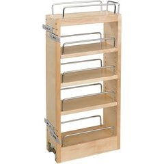 Rev-A-Shelf 8 Inch Width Wood Kitchen Base Cabinet Pull-Out Organizer ...