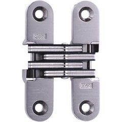 5/8 in. x 2-3/4 in. Satin Chrome Invisible Hinge 5/8 in. x 2-3/4 in. Satin Chrome Invisible Hinge