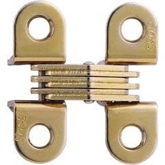 1/2 in. 1-33/64 in. Satin Chrome Invisible Hinge 1/2 in. 1-33/64 in. Satin Chrome Invisible Hinge
