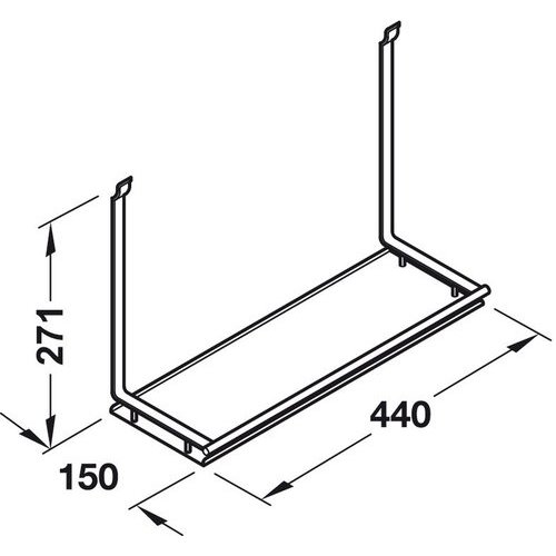 Kesseböhmer LINERO kitchen railing & railing systems