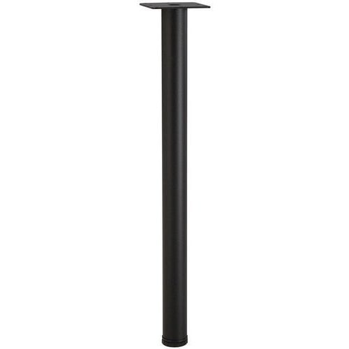 Hafele 635.68.373, 2 Inch Diameter, 28 Inch Height E-Leg, Black ...