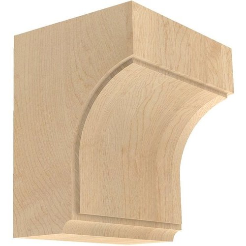 01608009AK1 Full Craftsman Wood Corbel Red Oak Brown Wood Inc