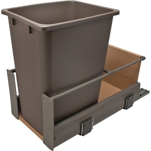 Hafele 503.15.823, 52 Quart MX Single Waste Bin PullOut, Frame