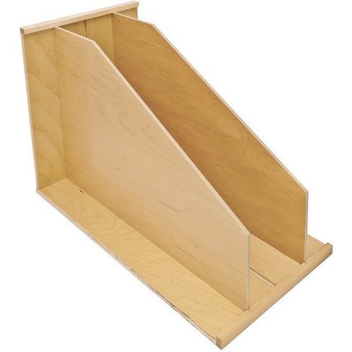 Hafele 545.47.199, 12 Inch Width Vertical Tray Divider, Maple ...