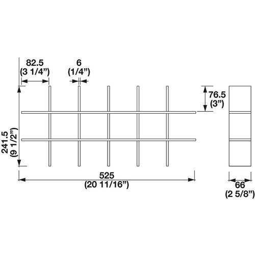 Hafele 545.47.199 Tray Divider