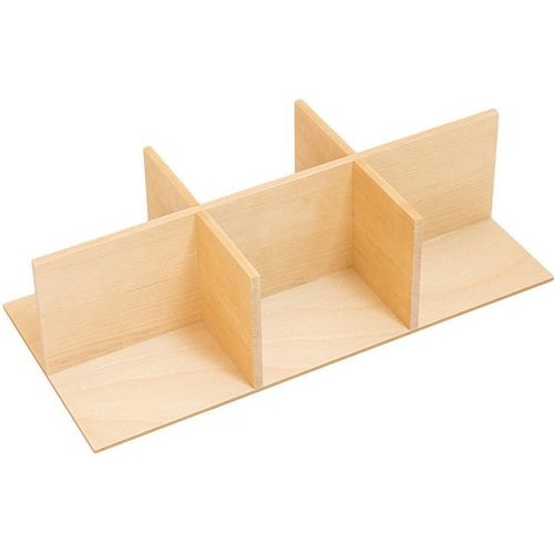 Hafele Optional Small Divider Set for LAVIDO Trays, Birch 550.13