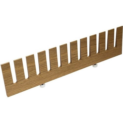 Hafele 556.87.450, Plate Rack for Fineline Base Plate, White oak