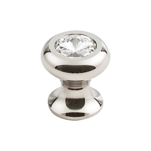 Top Knobs TK845PN, 15/16 Inch Length Serene Hayley Crystal Knob