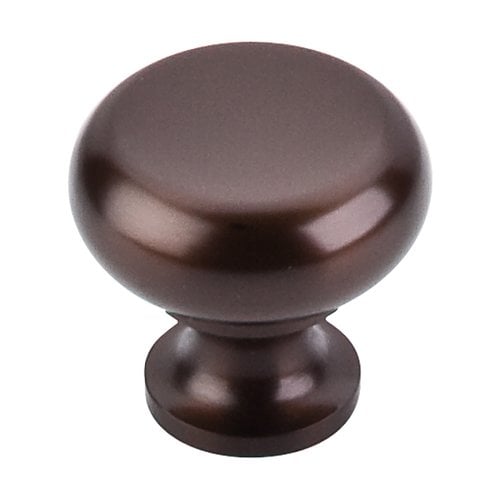 Top Knobs M754, 1-1/4 Inch Length Oil Rubbed Flat Faced Cabinet Knob ...