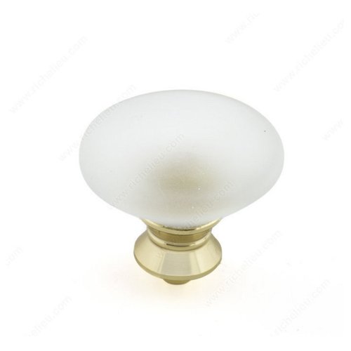frosted glass drawer knobs
