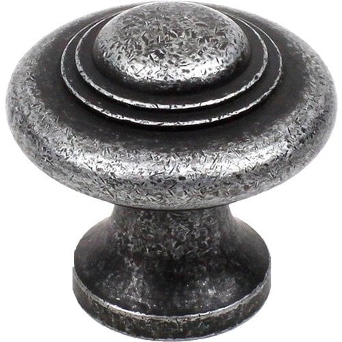 Century Hardware 12927AS, Hartford 13/8 Inch Diameter Aged Silver