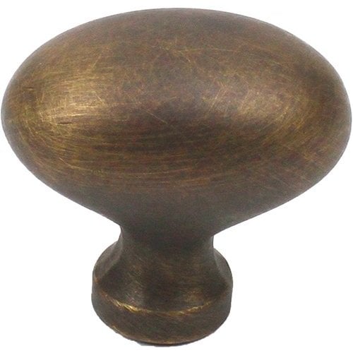 Century Hardware 13117WB, Plymouth 13/8 Inch Diameter Weathered Brass Knob