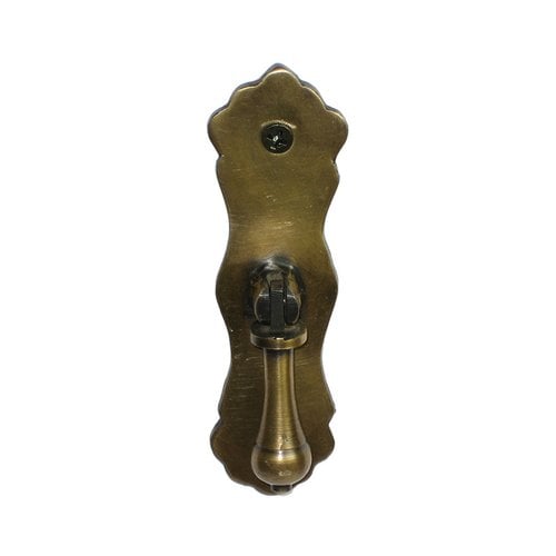 Gado Gado HTP7014, Teardrop Pulls 33/4 Inch Diameter Unlacquered Antique Brass Pendant Pull