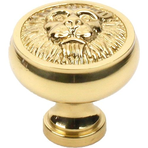 Century Hardware Roman 1 1 4 Inch Diameter Polished Brass Cabinet Knob 19306 3 Cabinetparts Com