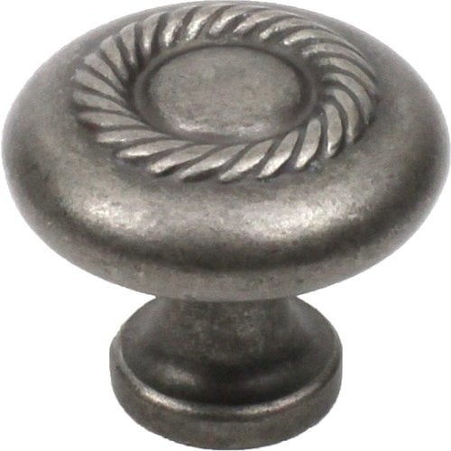 Century Hardware Aztec 11/4 Inch Diameter Antique Pewter Knob
