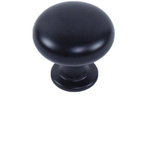 Century Hardware 21915MB, Matte Black 13/16 Inch (29.5mm) Diameter