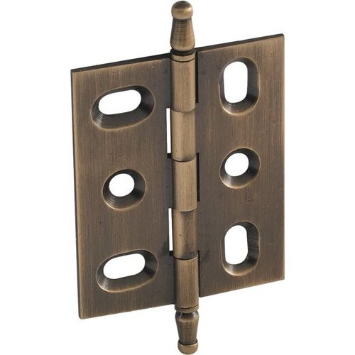 Hafele Elite Mortised Butt Hinge 50X40mm Antique Brass 354.17.100
