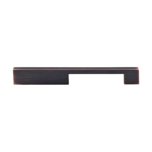 Top Knobs 7 Inch Center to Center Sanctuary Linear Pull Tuscan Bronze TK24TB