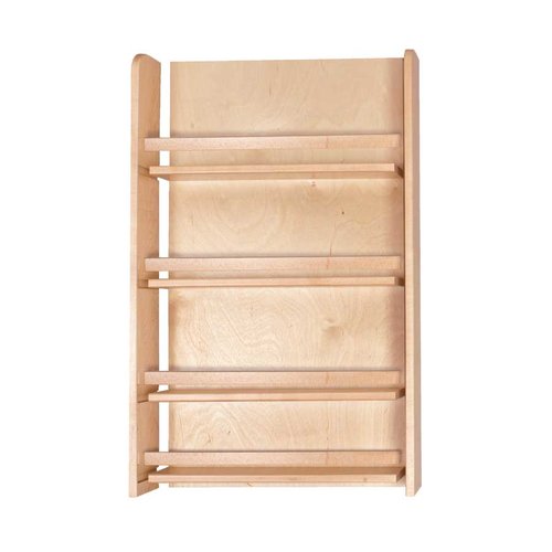 Century Components 12 Inch Width Unassembled Door Mount Spice Rack Maple Srtrim12pf Cabinetparts Com